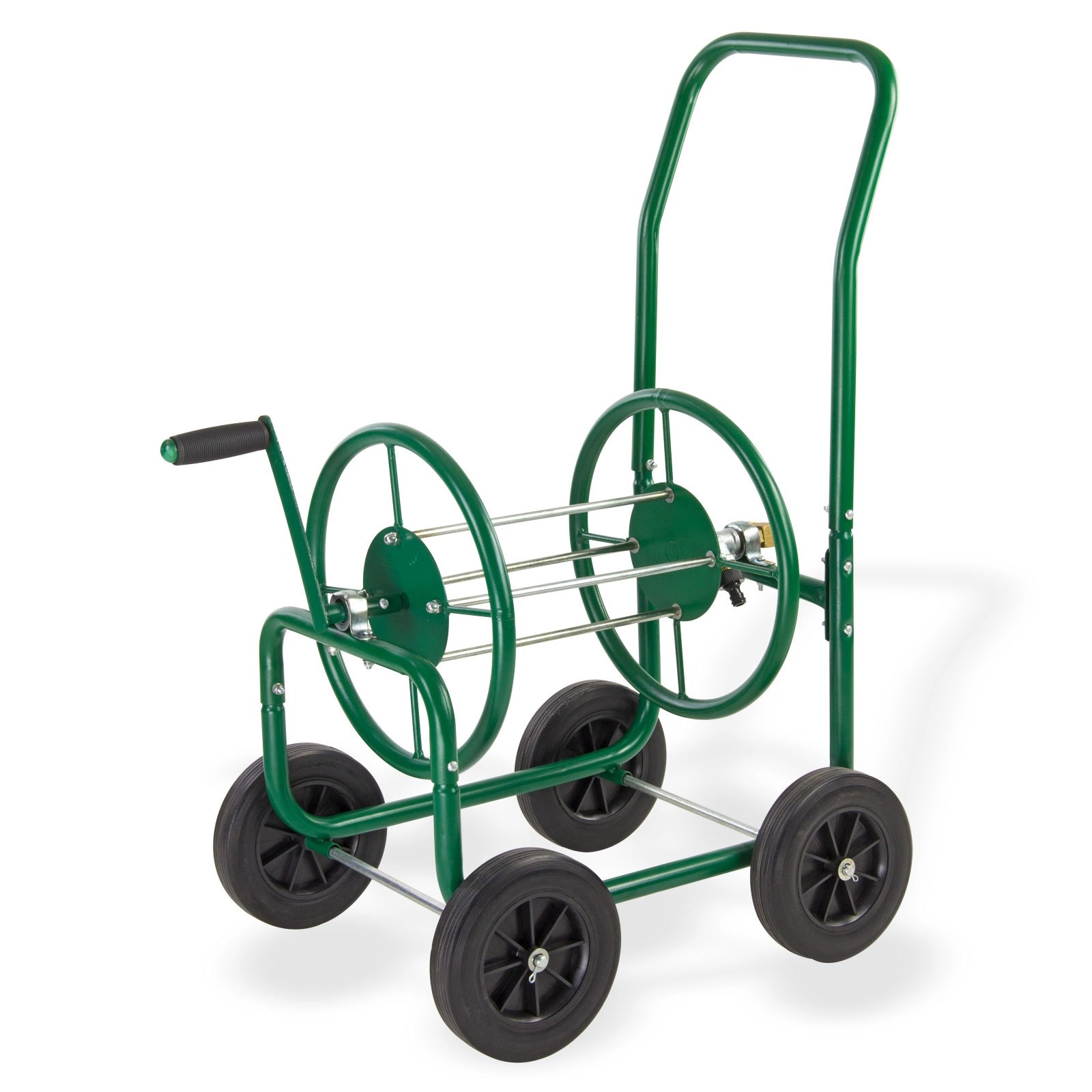 Metall Schlauchaufroller XL SW90 - Garten-Schlauchwagen, Schlauchhalter, Schlauchwagen - Robust, Langlebig, Mobil - Für Garten, Bewässerung, Terrasse