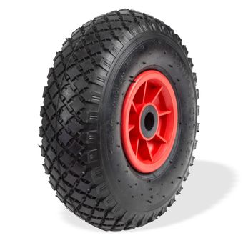 Schlauch 4.10/3.50-4 & 3.00-4 Für Schubkarre, Bollerwagen, Go-Kart – Mit TR87 Winkelventil
