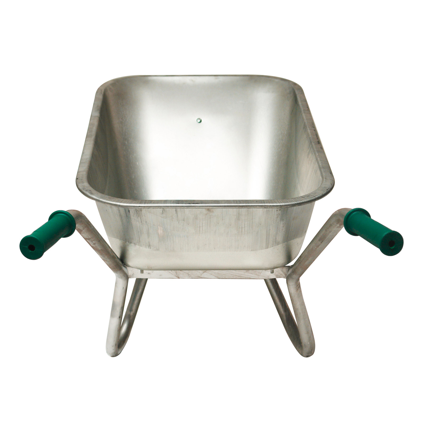 Schubkarre Profi 85 L, Bauschubkarre, Gartenschubkarre, Schubkarren, PU-Rad, verzinkt, robust, 1-Rad Schubkarre, Bau & Garten