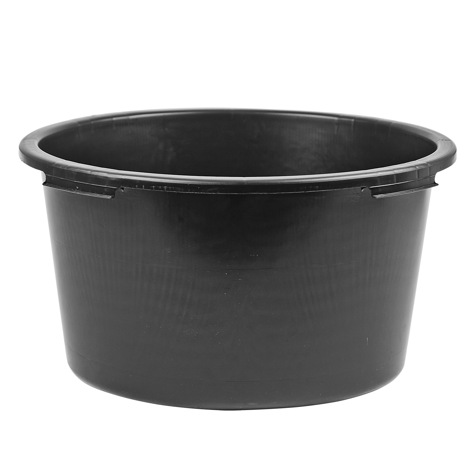 Mörtelkübel 40 L – Baukübel, Mörtelwanne, Zementwanne, Bauwanne – rund Ø 40/46 cm, robust, leicht, vielseitig – für Mörtel, Zement, Baustoffe