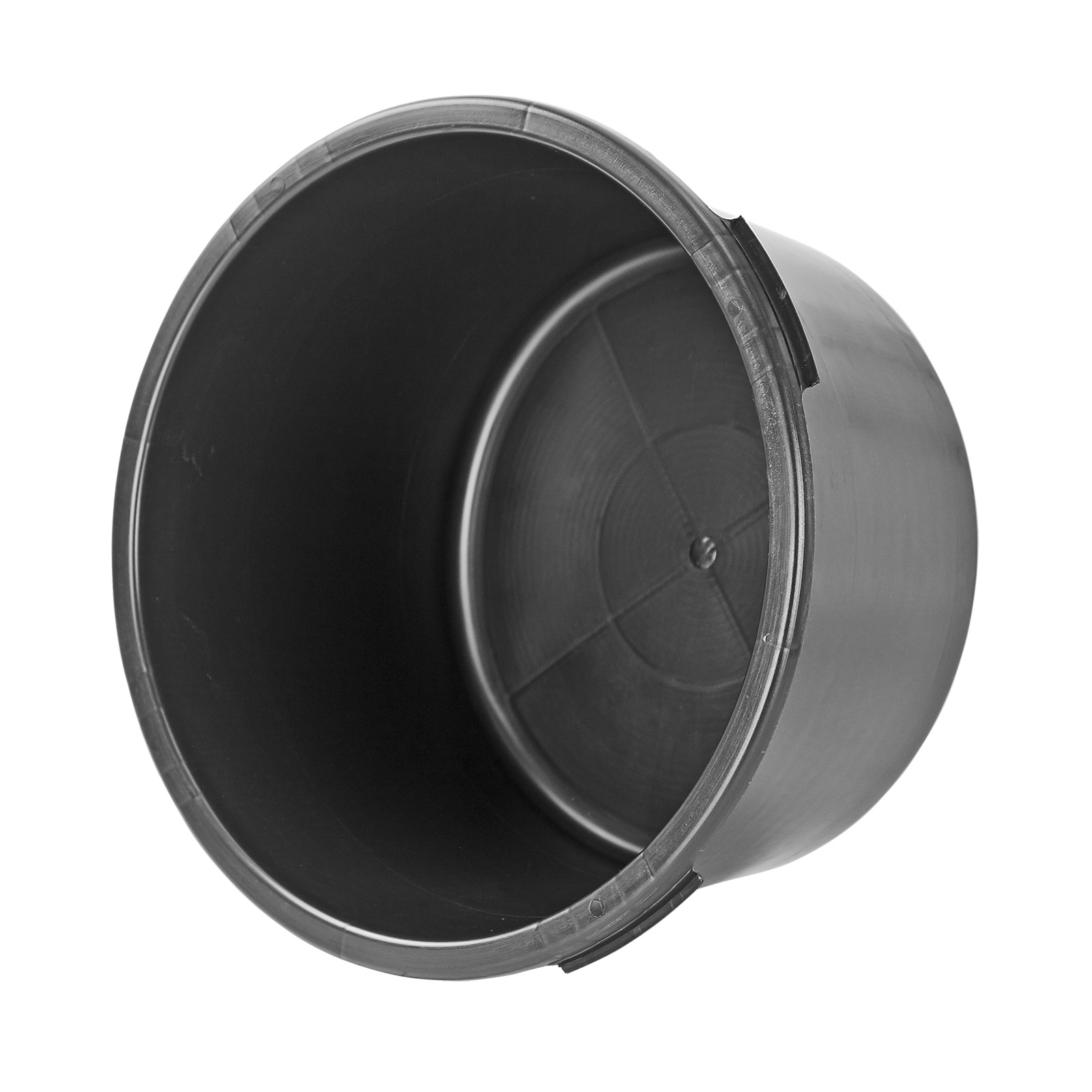 Mörtelkübel 40 L – Baukübel, Mörtelwanne, Zementwanne, Bauwanne – rund Ø 40/46 cm, robust, leicht, vielseitig – für Mörtel, Zement, Baustoffe