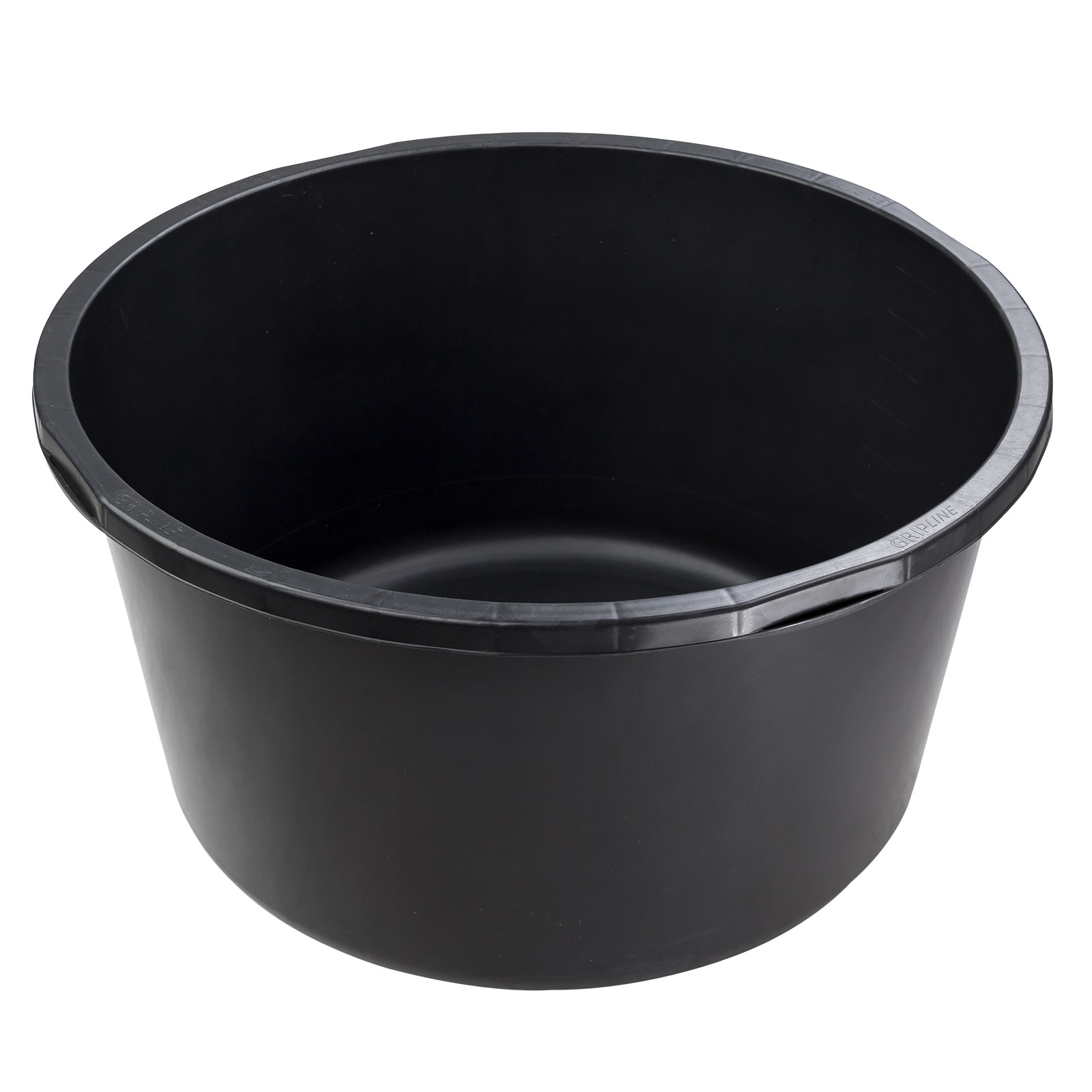 Mörtelkübel 90 L Mörtelwanne rund, Ø 58/49,5 cm, 4 Griffe, robust, langlebig, leicht zu reinigen, ideal für Baustelle, Handwerk, Renovierung, Garten