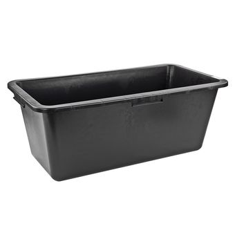Kunststoff Mörtelkasten 80 L – Mörtelwanne, Mörtelkübel, Baukübel, Zementwanne, Zementkübel – robust, leicht, langlebig – für Baustelle, Handwerk, Garten, Heimwerker, Renovierung
