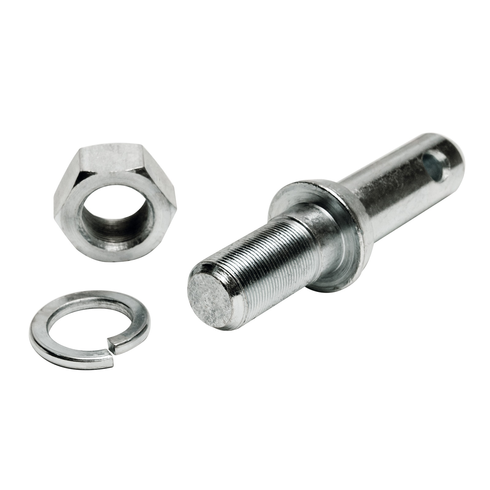 Produktbild von Unterlenkerbolzen Gerätebolzen – Kat. 2, 28x149 Mm, Mit M22x1,5 Gewinde – Für Traktor-Anbaugeräte, Von Granit Parts