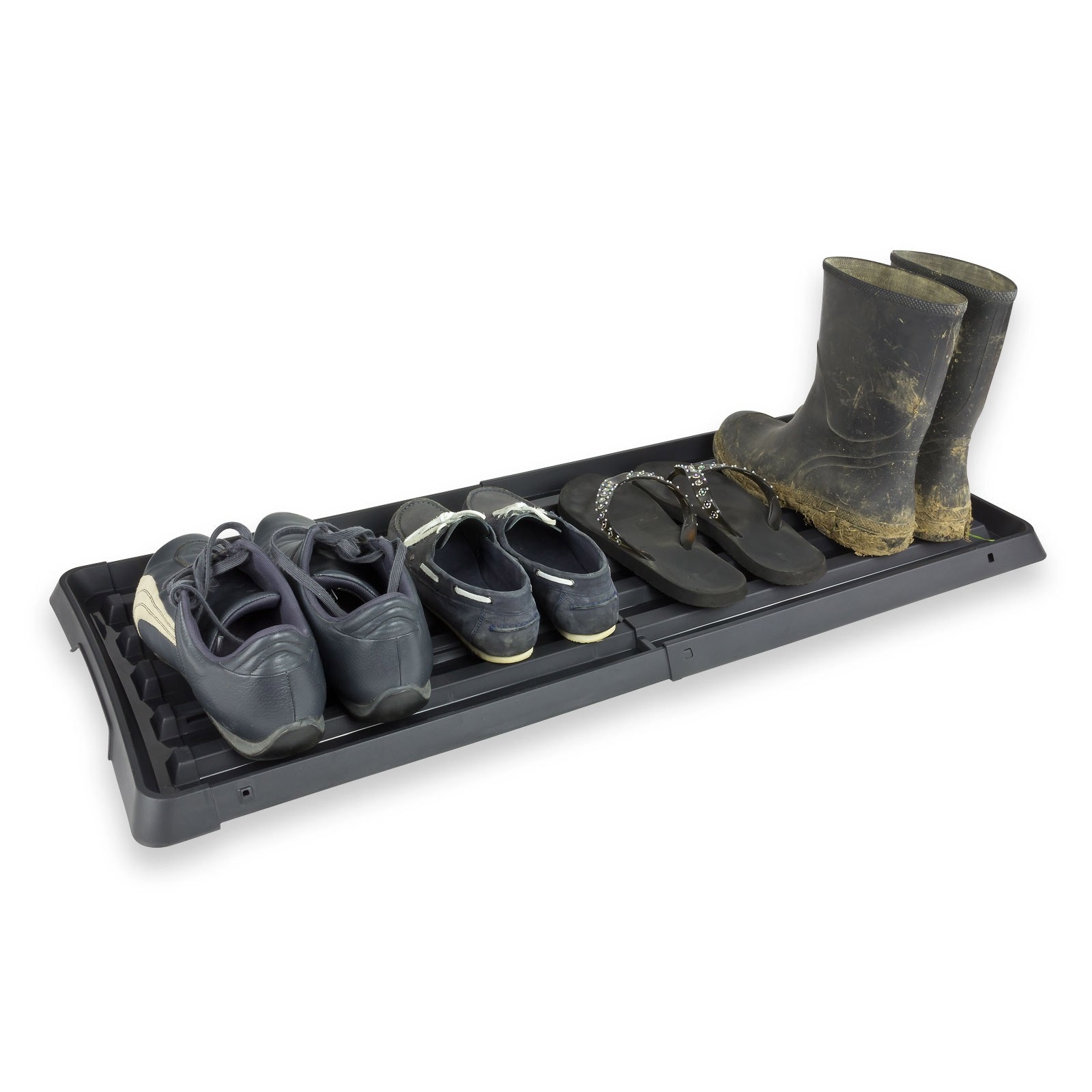 Ausziehbare Schuhablage / Schuhabtropfschale, Ablage für Schuhe
