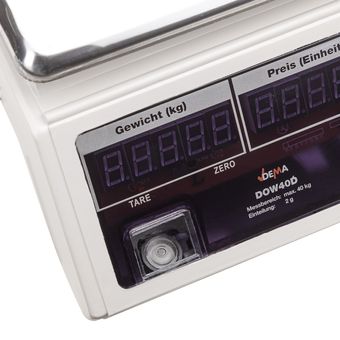 Steinberg Systems SBS-PW-402CS Kontrollwaage Marktwaage 40kg / 2g Steinberg Systems SBS-PW-402CS Kontrollwaage Marktwaage 40kg / 2g