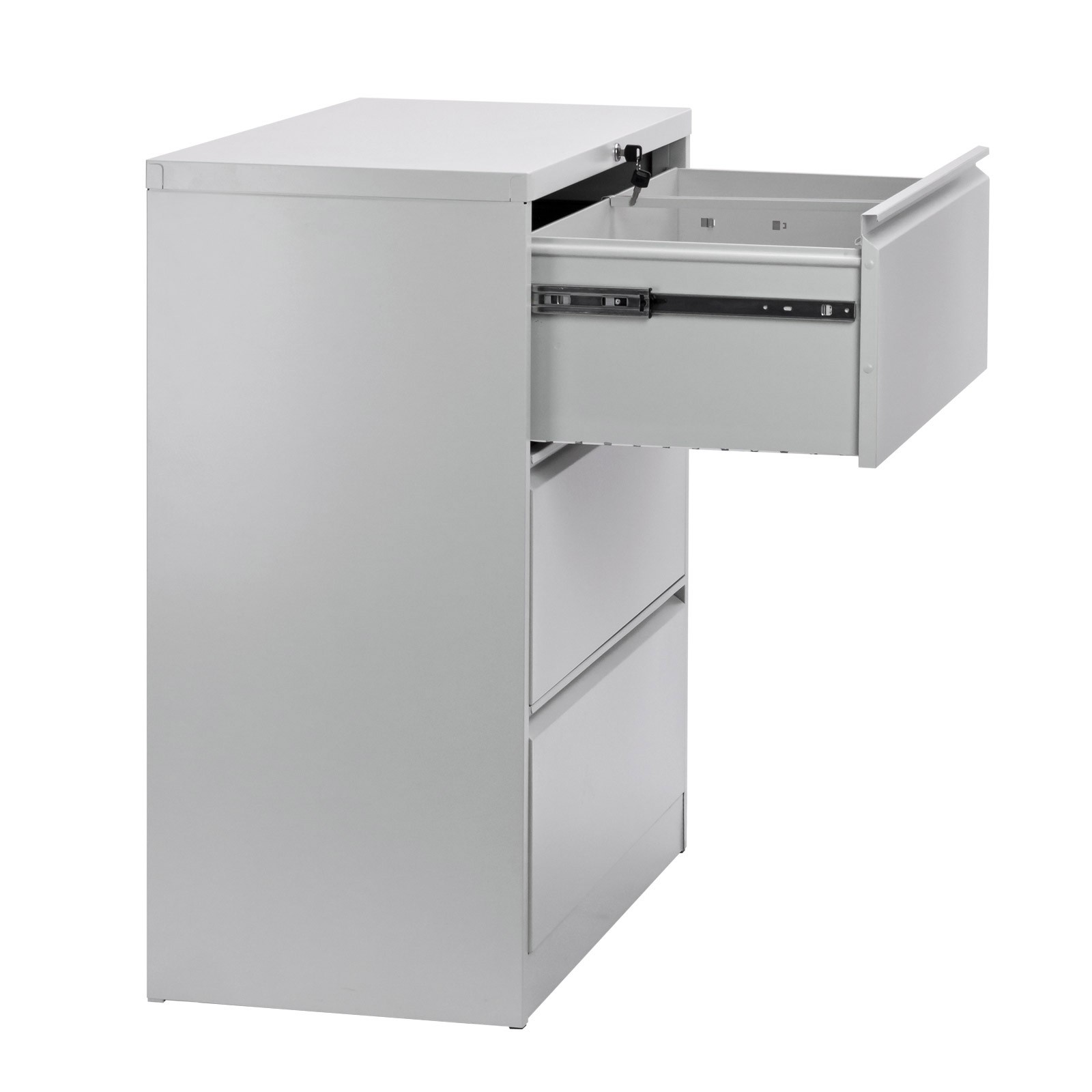 Hängeregisterschrank Sara Von Jan Nowak – 4 Schubladen, Abschließbar, Metall, 132 Cm Hoch