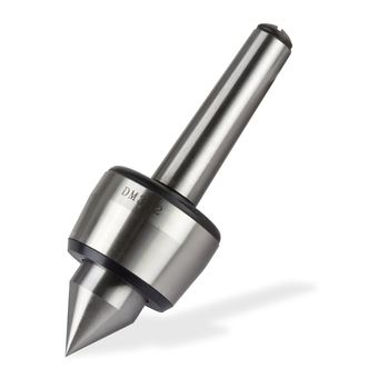 Produktbild von VidaXL Mitlaufende Zentrierspitze MT2 – 60°, 0,01 Mm Genauigkeit, 200 Kg Belastung, Für Drehmaschine