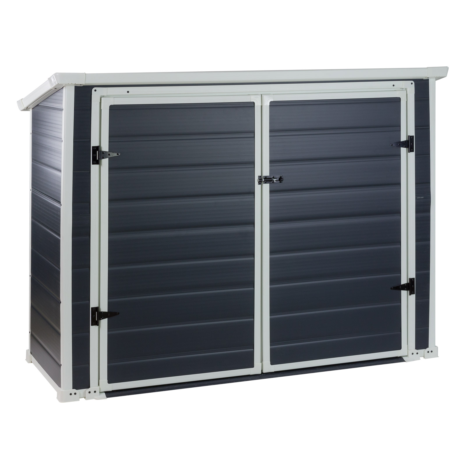 Universalbox für Fahrräder / Mülltonnen Auflagebox Gartenbox Gartentruhe Aufbewahrungsbox Fahrradgarage