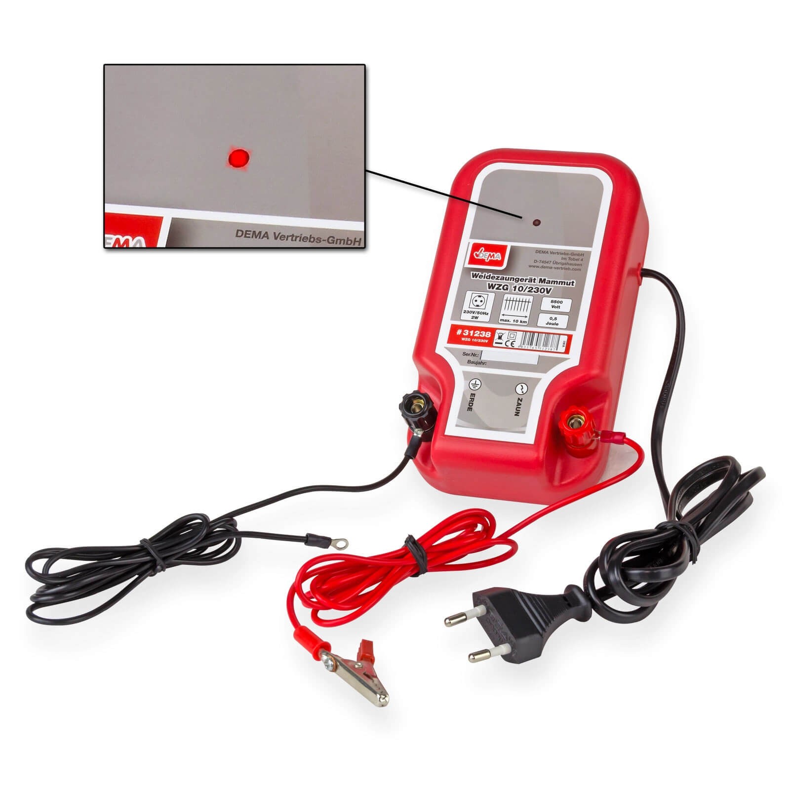 Allrounder Weidezaungerät 230V für viele Tierarten Elektrozaun Allrounder Weidezaungerät 230V für viele Tierarten Elektrozaun