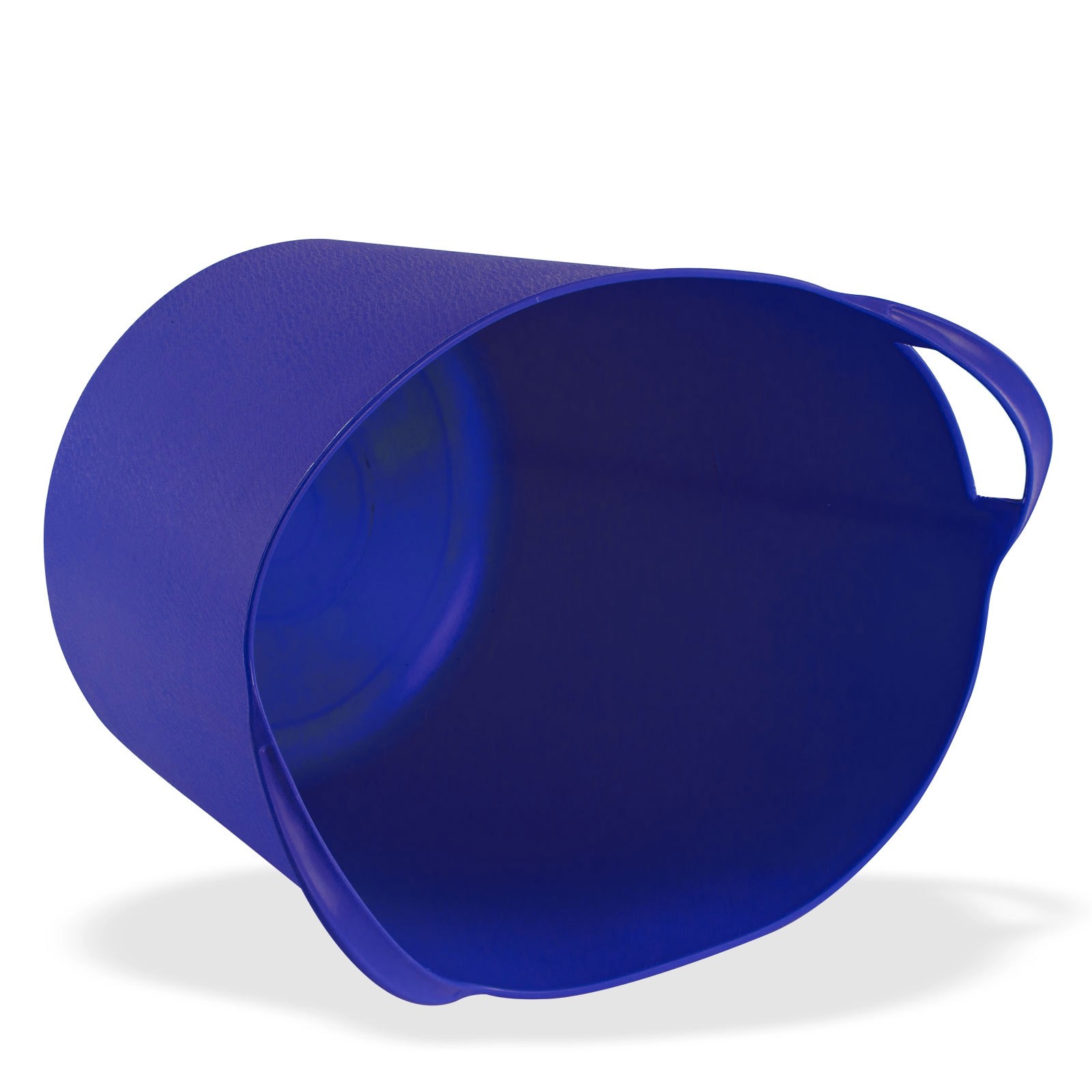 Multikorb 25 L, flexibler Plastikkorb, Eimer & Futtertrog, Transporttrog, blau, langlebig, vielseitig einsetzbar, ideal für Tiere, Garten, Haushalt