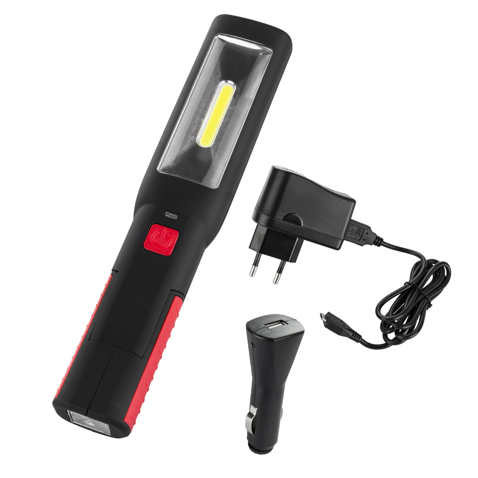 LED Akku Handlampe Arbeitslampe Handleuchte 3W Li-Ion Werkstattlampe Leuchte Lampe