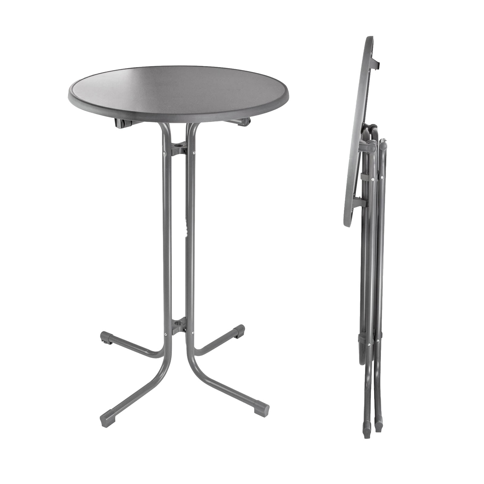 Stehtisch Treviso 70x139cm, Bistrotisch, Gartentisch, Partytisch, Klappbar, Platzsparend, Stabil, für Garten, Balkon, Feier