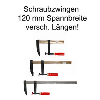 BGS 843 Schraubzwinge, 120x500 mm Zwingen BGS 843 Schraubzwinge, 120x500 mm Zwingen