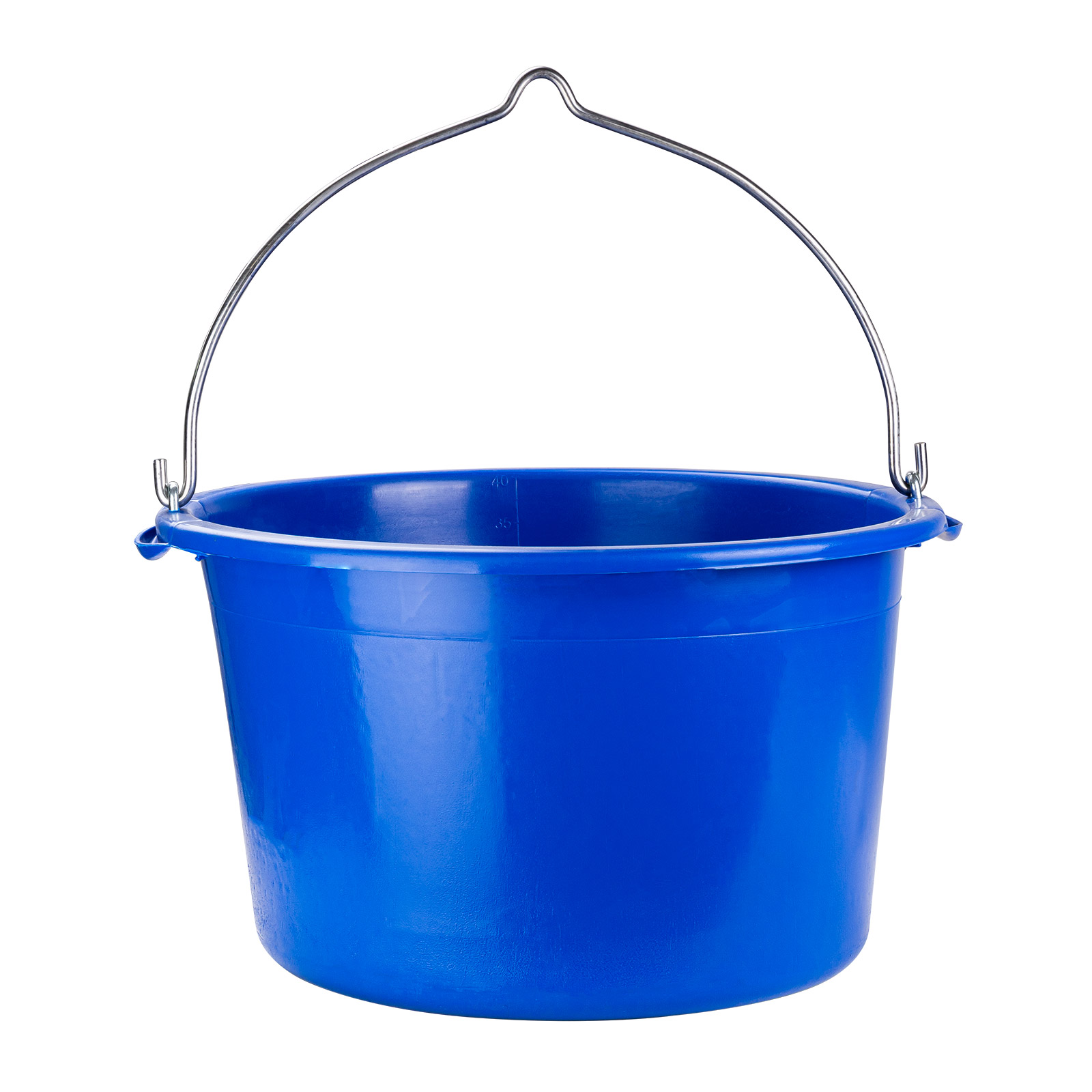 Baukübel rund 40 L Futterkübel, Mörtelkübel, Baueimer, Zementkübel, kranbar, robust, langlebig, Bau, Handwerk, Garten