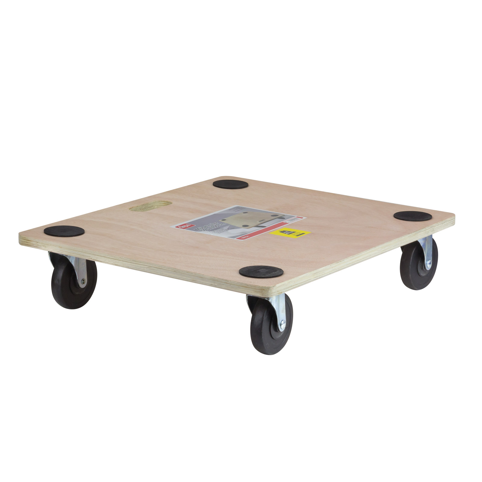 Holz Möbelroller 590x490 mm – Transportroller, Rollbrett, Allzweckroller, Möbelhund, Transporthund, 400 kg Tragkraft, robust, mobil, stabil – Möbel, Pflanzen, Umzug