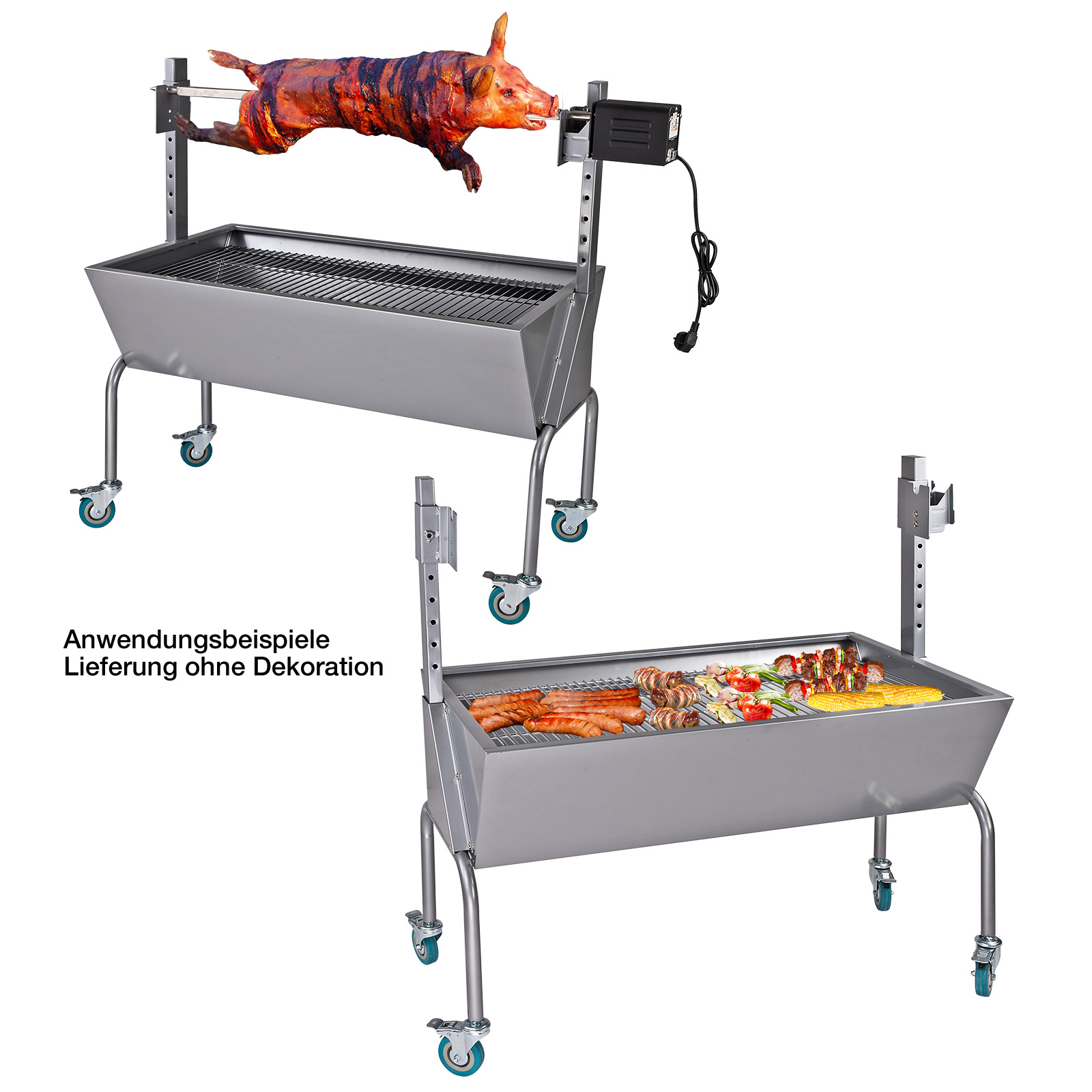 Spanferkelgrill Lammgrill Gasgrill BBQ Grill Grillwagen Barbecue Beeketal