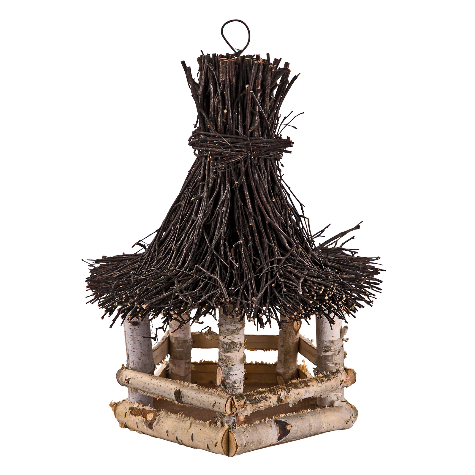 Vogelhaus Fink 30x30x40 cm – Vogelhäuschen, Futterstelle, Holzhaus, Holzhäuschen – robust, wetterfest – für Garten, Balkon, Vögel, Wildvögel