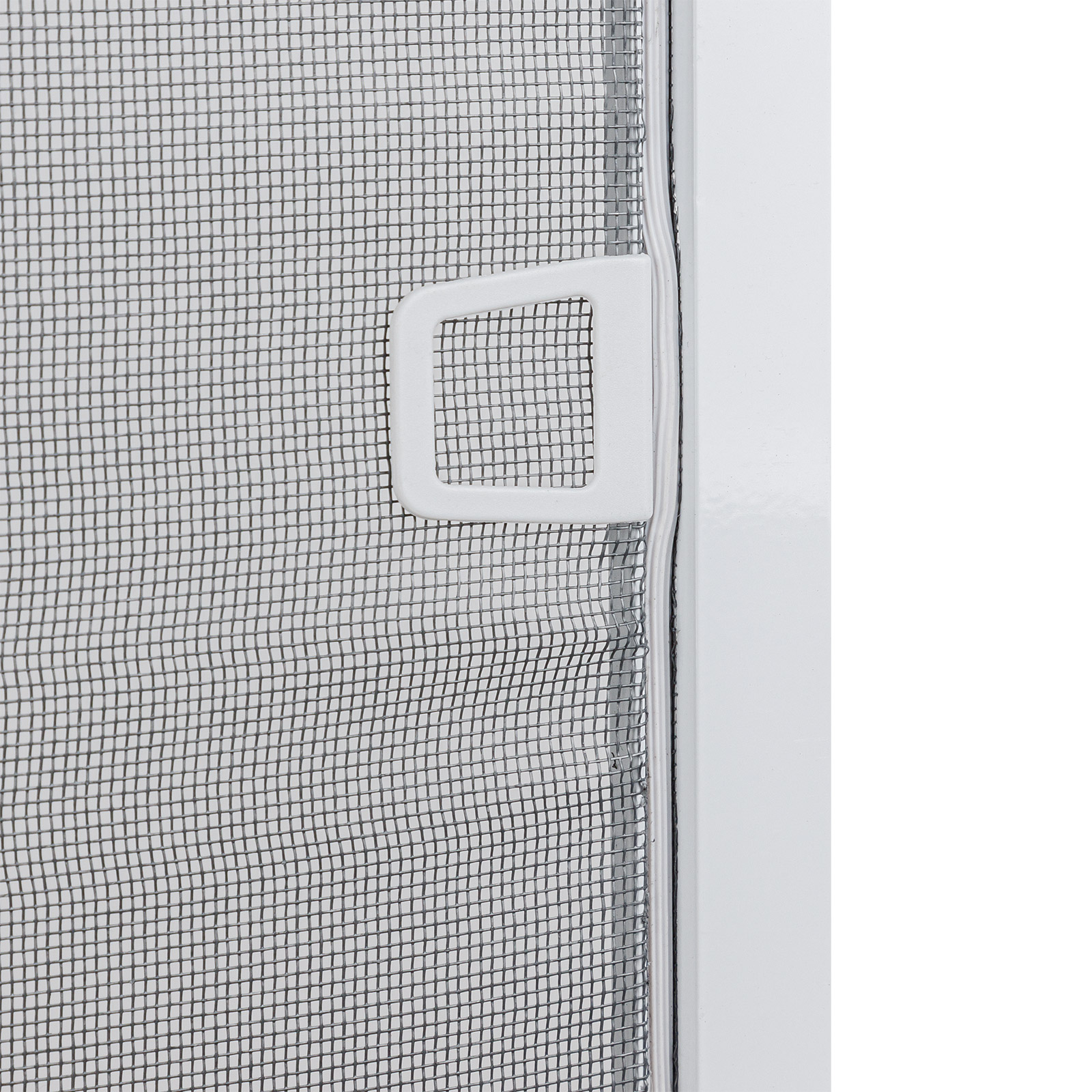 Alu Fliegengitter Fenster Mückenschutz Insektenschutz 100x120 cm weiß