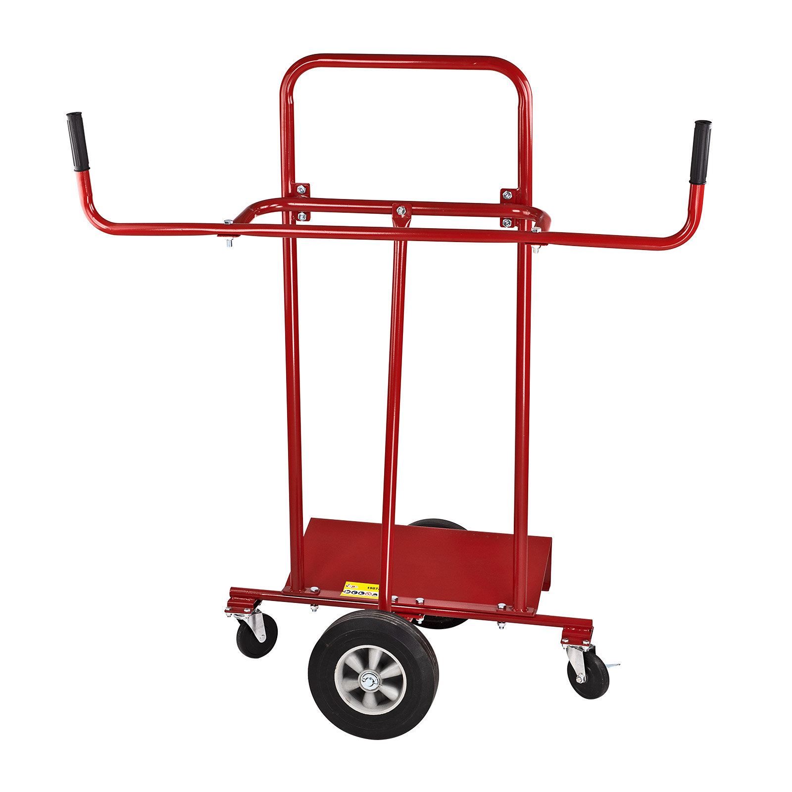 Wiltec Plattenkarren 1500 Kg Tragkraft – Plattentransportwagen 120 X 59 X 110 Cm Aus Stahl, Für Trockenbau & Holzplatten