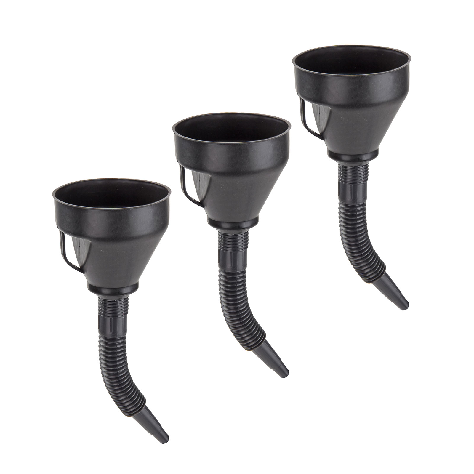 Kunststoff Trichter Flexibel 3x Set Einfülltrichter mit Schlauch [Artikelpaket]