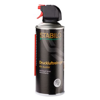 SDV Chemie Druckluftspray – 12x 400 Ml Air Duster, Mit 6 Bar Druck, Spezialsprühkopf & Schlauch, Zum Reinigen Von Tastatur, PC, Elektronik & Mehr