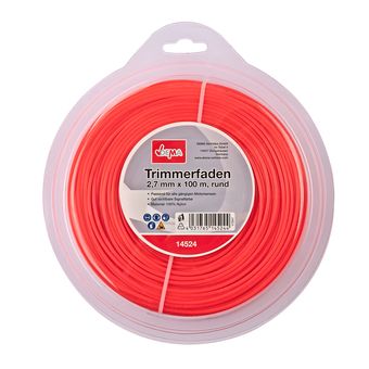 Kramp Mähfaden Ersatzfaden Motorsense Freischneider Trimmerfaden 2.65mm 358m rund gelb 0822 7017