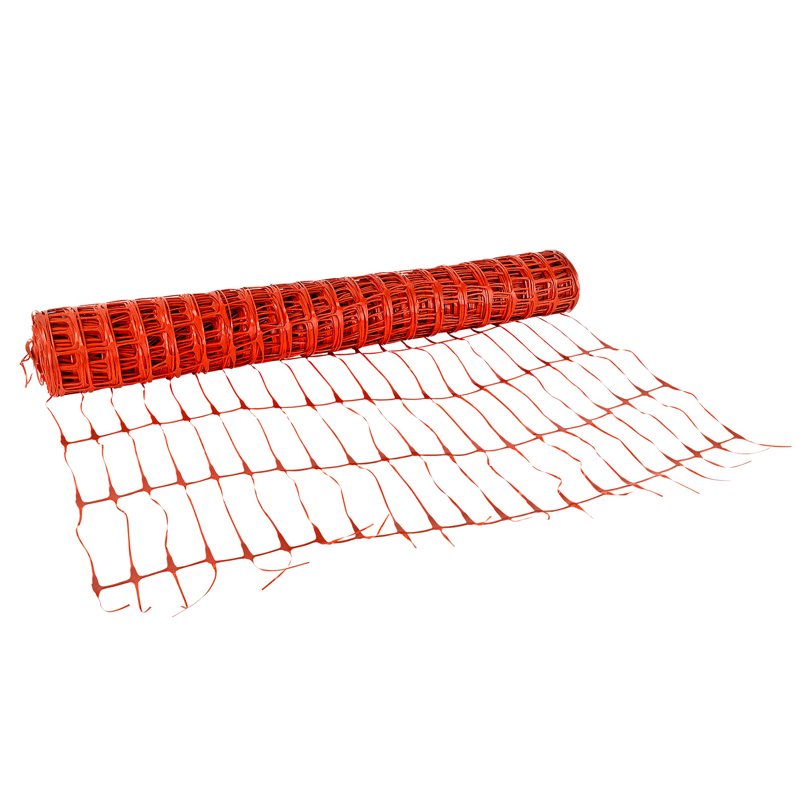 5x 50x1m Baustellennetz Warnnetz Schutznetz Orange, Absperrzaun Fangzaun Bauzaun