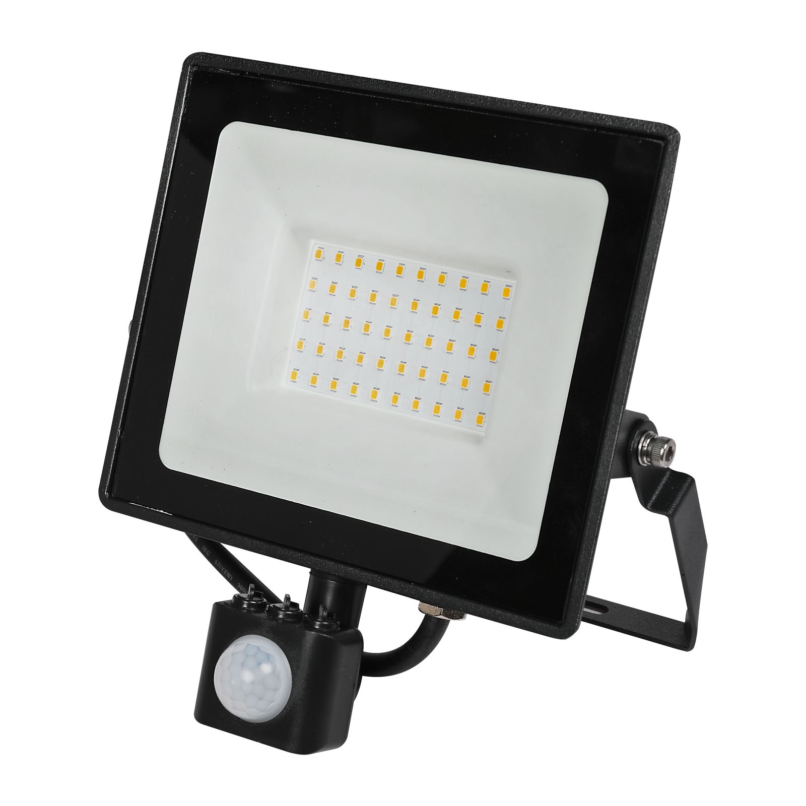 Blulaxa LED Strahler 50 W, Flutlicht 4300 lm, mit Bewegungsmelder, Sensor, neutralweiß, IP44, wetterfest, energieeffizient, für Haus, Garten, Terrasse