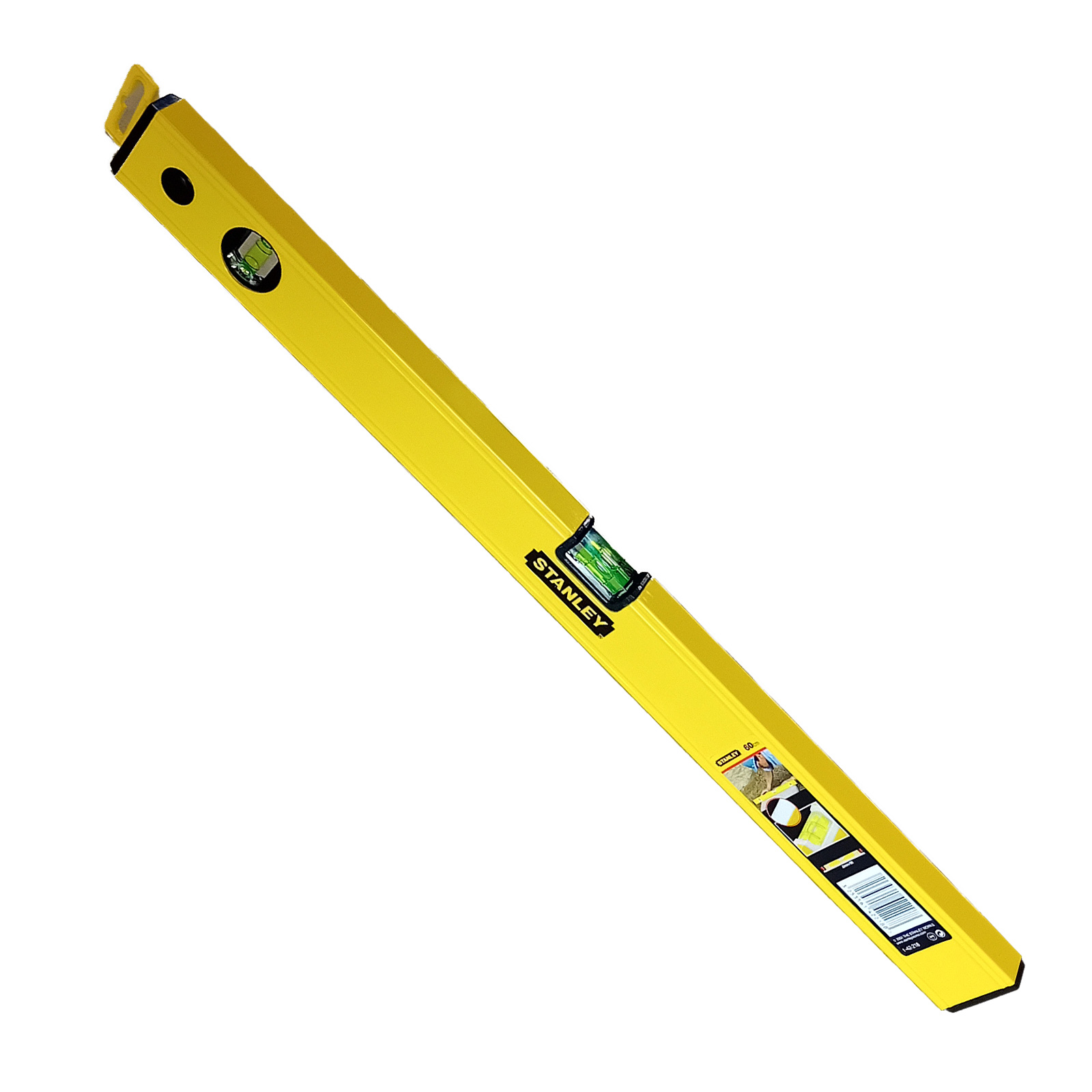Stanley Alu Wasserwaage 600 mm, Aluminium, Länge 60cm