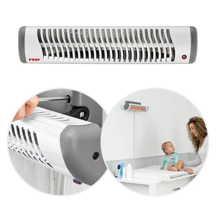 Reer 19040 EasyHeat Wickeltisch-Wärmestrahler