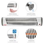 Reer 19040 EasyHeat Wickeltisch-Wärmestrahler