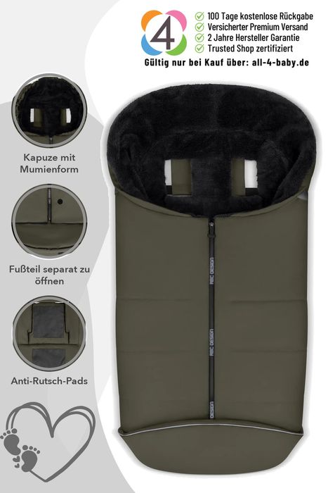 ABC Winterfußsack