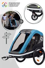 Hamax Avenida Twin Fahrradanhänger