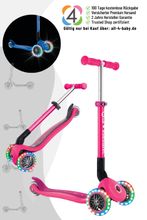 Globber Junior Foldable Lights 3-Wheels-Scooter