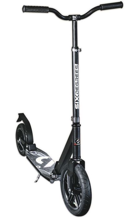 Six Degrees Aluminium Scooter All Terrain 300/205 mm - Farbe: Schwarz
