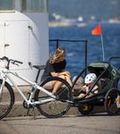Hamax Outback One inkl. Fahrraddeichsel und Buggyrad