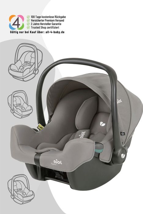 Joie i-Snug 2 Babyschale i-Size 40-75 cm, ab Geburt bis 13 kg