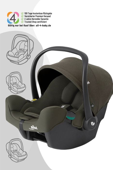 Joie i-Snug 2 Babyschale i-Size 40-75 cm, ab Geburt bis 13 kg