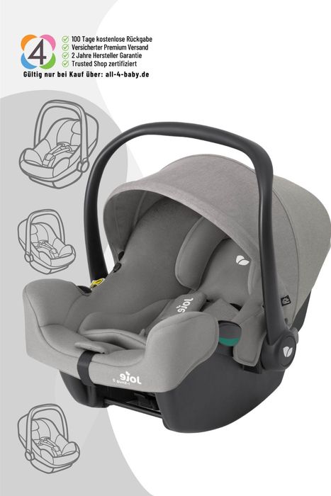 Joie i-Snug 2 Babyschale i-Size 40-75 cm, ab Geburt bis 13 kg