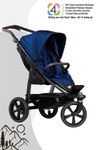 TFK Mono 2 - Sportkinderwagen mit Luftkammerrad-Set