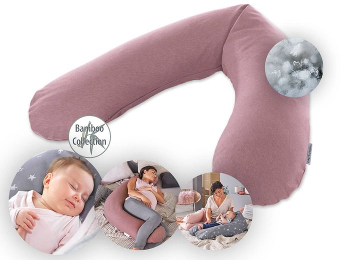 Theraline Stillkissen "Das Original" Polyester Hohlfaser Bezug 190 cm