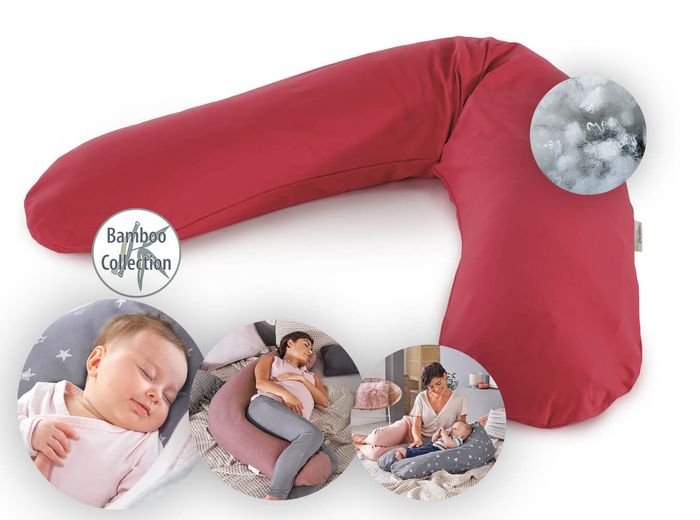 Theraline Stillkissen "Das Original" Polyester Hohlfaser Bezug 190 cm