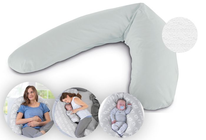 Theraline Stillkissen "Das Komfort" mit Microperlenfüllung inkl. Bezug 180 cm