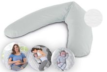 Theraline Stillkissen "Das Komfort" mit Microperlenfüllung inkl. Bezug 180 cm