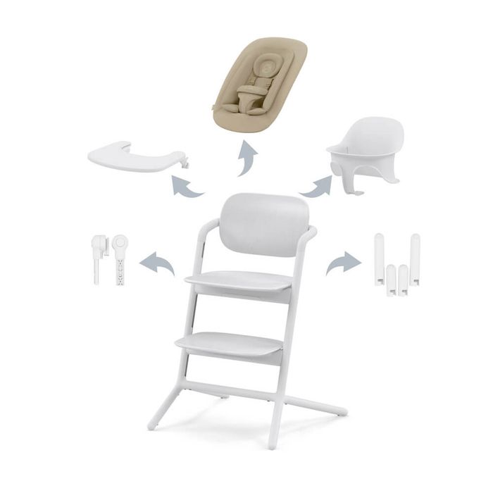 Cybex Lemo 2.0 Hochstuhl 4in1 Set mit Neugeborenenset