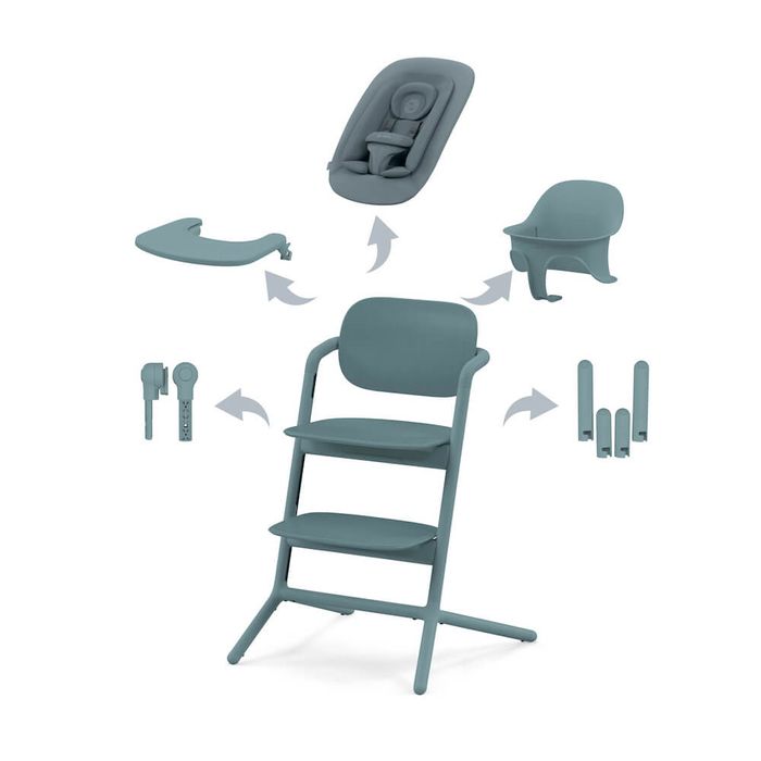 Cybex Lemo 2.0 Hochstuhl 4in1 Set mit Neugeborenenset