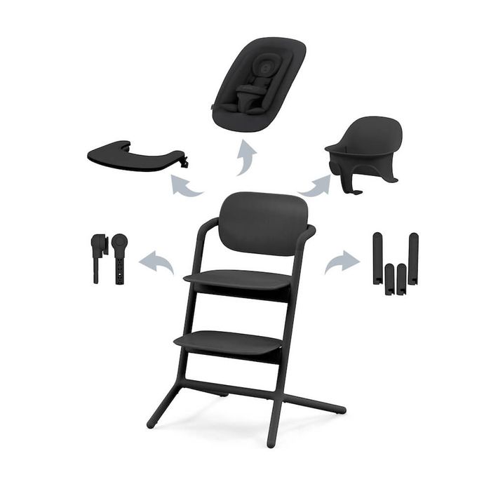 Cybex Lemo 2.0 Hochstuhl 4in1 Set mit Neugeborenenset