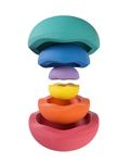 Stapelstein Inside Rainbow Classic 6er Set - (violet / blue / dark green / yellow / orange / red)