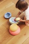 Stapelstein Inside Rainbow Pastel 6er Set - (light violet/light blue/mint/light yellow/light orange/light red)